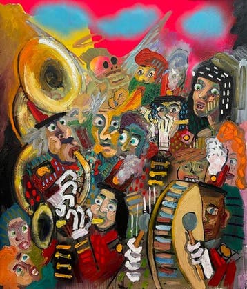 Paul Hunter Speagle - We can hear the band coming XXL