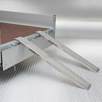 Datona Aluminium oprijplaat - 150 cm - 2 stuks - Datona, Ophalen of Verzenden