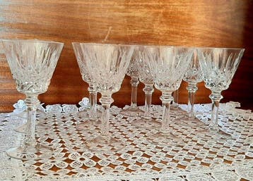 Service à boisson (12) - Cristal - Set de 12 verres, Antiquités & Art
