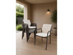 Veiling - Flora outdoor stoelen (set van 6) - Bruin, Tuin en Terras, Tuinsets en Loungesets, Nieuw