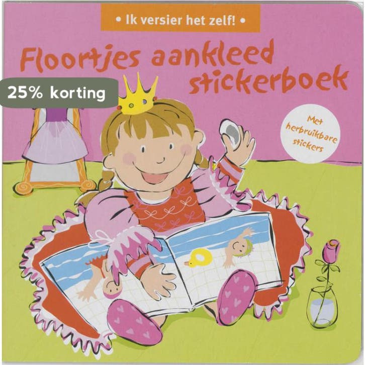 Ik versier het zelf: Floortje 9789059643383, Livres, Livres pour enfants | 0 an et plus, Envoi