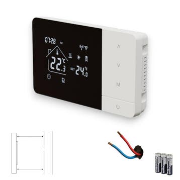 Wifi Opbouw Thermostaat met Touchscreen voor C.V. Installati, Bricolage & Construction, Thermostats, Verzenden