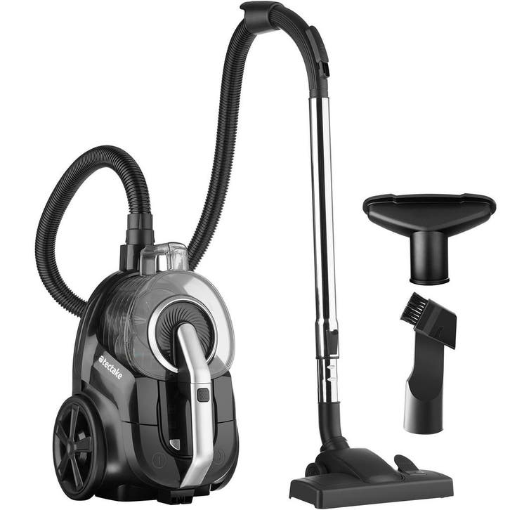 tectake Stofzuiger VC900, 900 W, zakloos, harde vloer en tap, Electroménager, Aspirateurs, Envoi