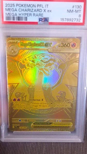 Pokémon - 1 Graded card Pokemon Charizard Evolutions Holo