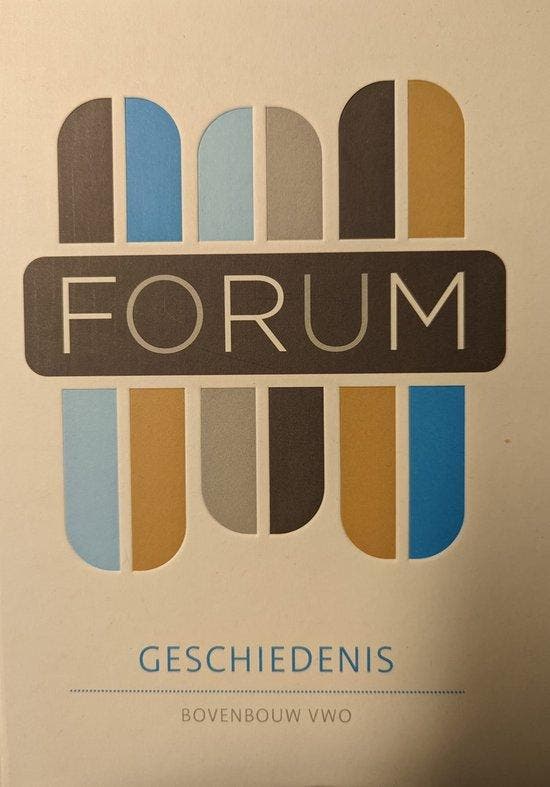 FORUM Geschiedenis / vwo 9789492862365 D. Van Straaten, Livres, Livres scolaires, Envoi