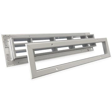 Brandwerend deurrooster 450 x 76mm (binnendeur toepassing), Verzenden, Nieuw