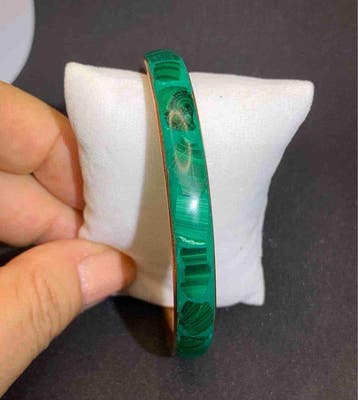 Malachite BRACELETS - Hauteur : 9 mm- 40 g - (1), Collections