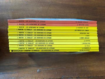 Lefranc T1 + T3 à T13 - 12x C - EO/Ré - 12 Album - 1975/1998, Nieuw