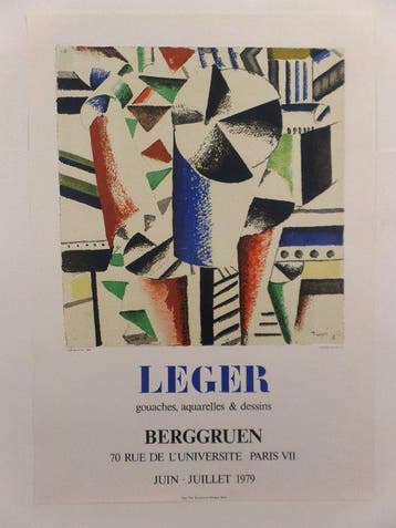 Fernand Leger, afte - Suite of 3 Gallery exhibition posters