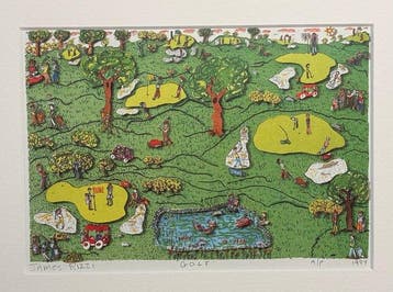 James Rizzi (1950-2011) - GOLF
