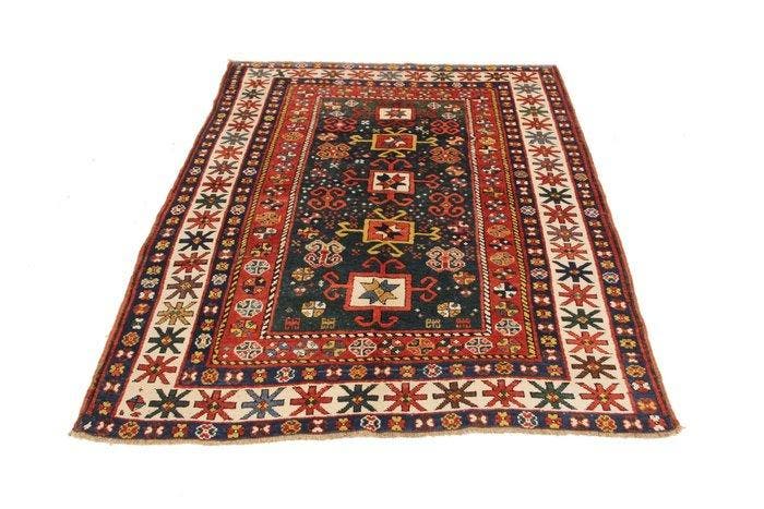 Karatschoph Kazak antiek tapijt - Vloerkleed - 193 cm - 137, Maison & Meubles, Ameublement | Tapis & Moquettes