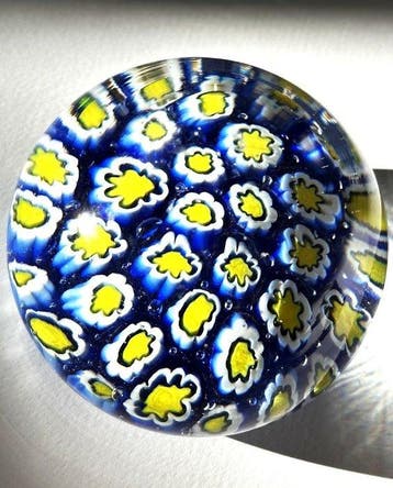 Presse-papier - Murano-glas Millefiori – Polychroom, Antiek en Kunst