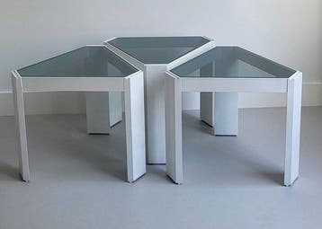 Porada Arredi - Carlo Cerbaro - Set bijzettafels (3) - Tony