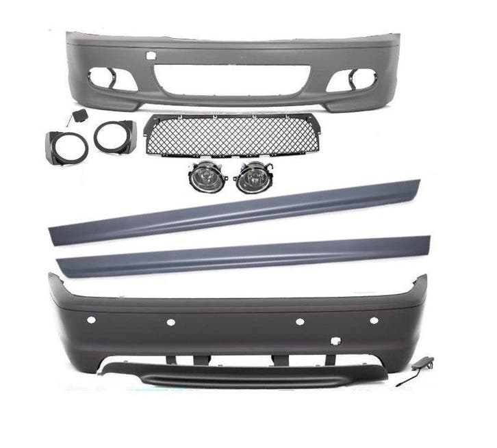 M-Tech 2 Sport M-Pakket BMW E46 Coupe/cabrio B4417, Auto-onderdelen, Carrosserie, Nieuw, BMW, Voor, Achter, Links, Rechts, Bumper