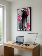 Padame ONE (1991) - Kaws Glitch - Pink Energy _ Oeuvre, Antiek en Kunst