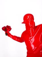 BlackLine Gallery - Beeldje - Flower Thrower - 23cm - Banksy