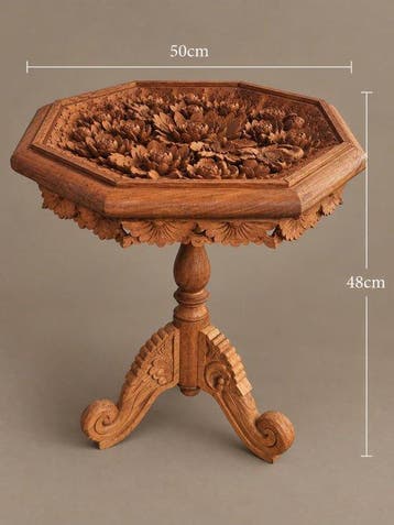 Tafel - Teak - Balinees bijzettafeltje