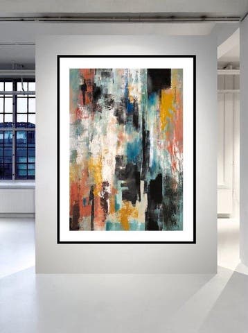Dam Domido - Abstraction linéaire - 140 x 100 cm