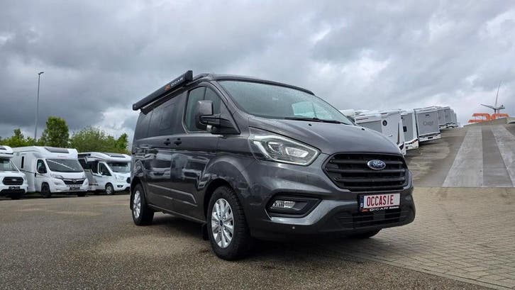 Westfalia Nugget op Ford met automaat en hefdak 73526, Caravans en Kamperen, Mobilhomes, Automaat, Treinzit, Diesel, Ford, Ringverwarming