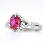 Zonder minimumprijs - Ring Platina - 2.45ct. tw. Diamant, Nieuw