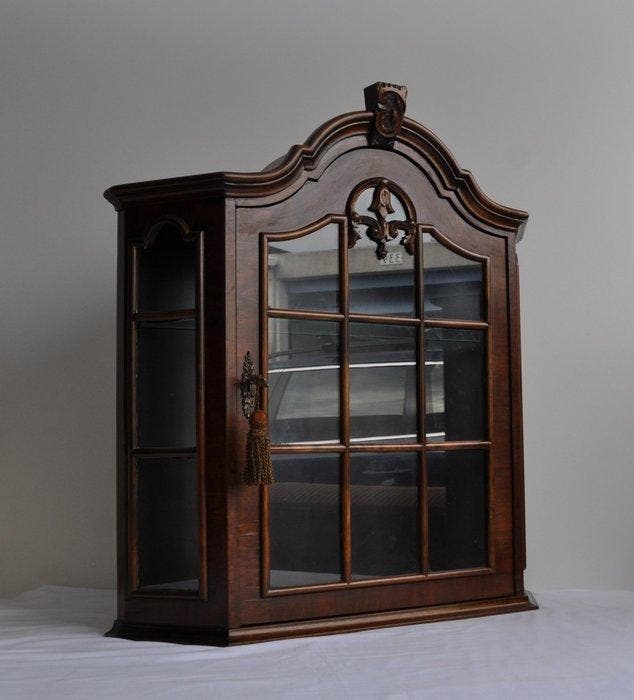 Kabinet - Walnoot, Antiquités & Art, Curiosités & Brocante