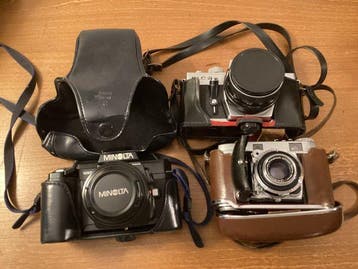 Minolta, Praktica, Kodak 7000 Appareil photo argentique, Nieuw