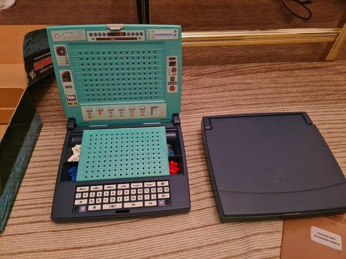 MB - Elektronisches Brettspiel - Flottenmanöver - Console de, Antiquités & Art, Antiquités | Autres Antiquités