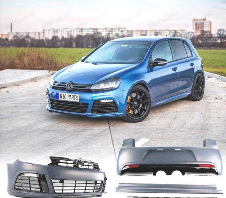 KIT CARROSSERIE VOLKSWAGEN VW GOLF 6 LOOK R20, Auto-onderdelen, Carrosserie, Verzenden