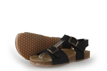Nelson Sandalen Meisjes in maat 27 Zwart, Verzenden, Jongen of Meisje, Schoenen, Zo goed als nieuw