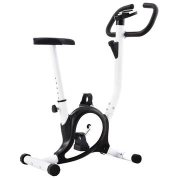 vidaXL Hometrainer met bandweerstand zwart, Verzenden