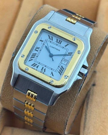 Cartier - Santos Carree - Godron Bracelet - 2961 - Heren -