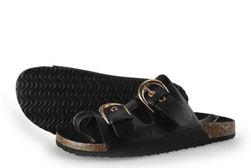 Studio London Slippers in maat 41 Zwart, Slippers, Verzenden, Zo goed als nieuw, Studio London