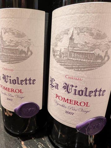 2007 x2, 2009 x2, 2012 x2 Chateau La Violette Pomerol -