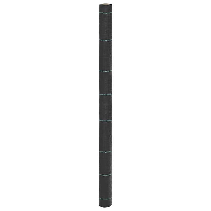 vidaXL Onkruidmembraan Zwart 1,5x100 m PP, Jardin & Terrasse, Jardin & Terrasse Autre, Envoi