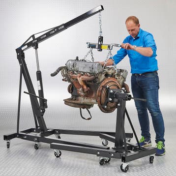 Datona Garagekraan hydraulisch inklapbaar 2 ton + extra, Ophalen of Verzenden, Nieuw