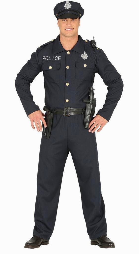 Politie Kostuum Heren Blauw, Vêtements | Hommes, Costumes de carnaval & Vêtements de fête, Envoi