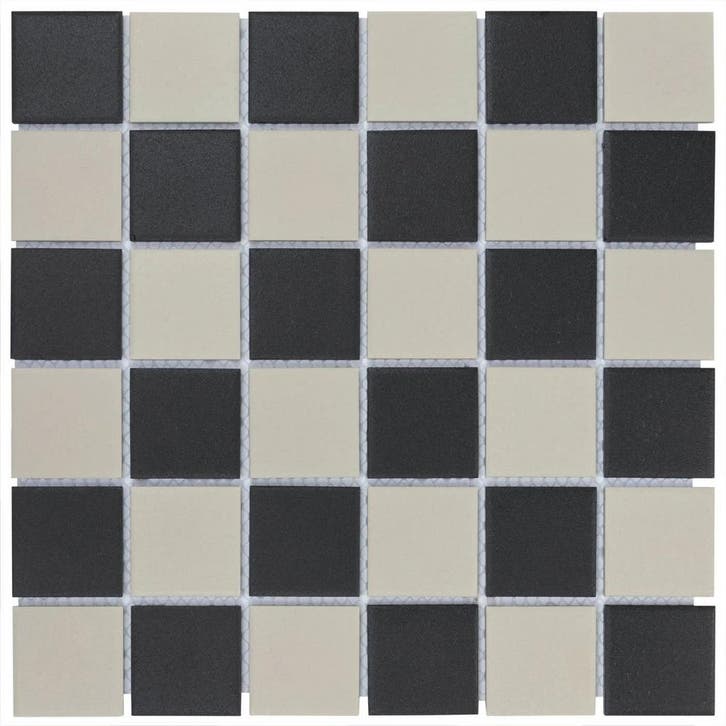 Wand & Vloer Mozaïek Tegels Factory Keramiek Dambord - Ma.., Doe-het-zelf en Bouw, Tegels, 20 tot 40 cm, 20 tot 40 cm, 10 m² of meer