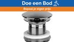 Bieden: Gessi sink plug stainless steel chrome -, Ophalen of Verzenden, Nieuw