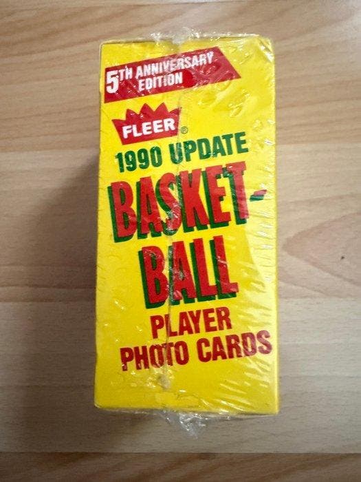1990 Fleer NBA Originele verpakking, Sealed box - 100 Box -, Verzamelen, Stickers