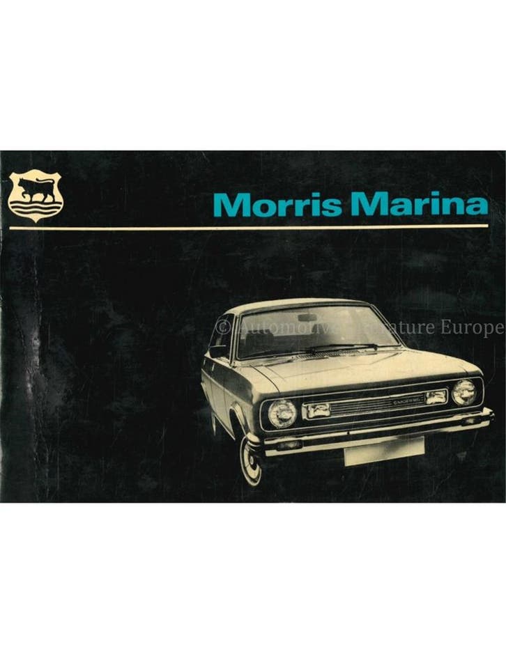 1978 MORRIS MARINA INSTRUCTIEBOEKJE NEDERLANDS, Autos : Divers, Modes d'emploi & Notices d'utilisation