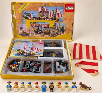 Lego Set - 6285 - Pirates - LEGO Pirates 6285 – Black Seas, Nieuw