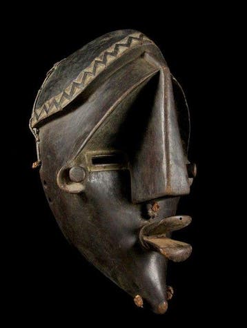 masker - Lualwa - DR Congo, Antiek en Kunst