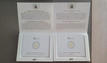 Vatican. 2 Euro 2025 Anno Santo + Michelangelo (2 coins), Timbres & Monnaies