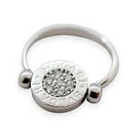 Bvlgari - Ring - Bvlgari Bvlgari - 18 karaat Witgoud -, Handtassen en Accessoires, Nieuw