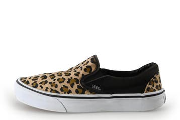 Vans Instappers in maat 36½ Panter, Kleding | Dames, Schoenen, Overige kleuren, Verzenden, Instappers, Gedragen