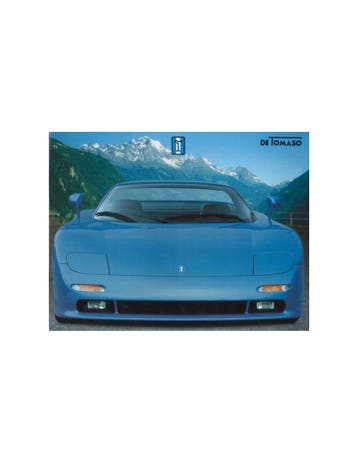 1996 DE TOMASO GUARA BROCHURE, Ophalen of Verzenden, Nieuw