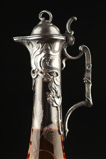 WMF - Karaf - Verzilverd, Antiquités & Art