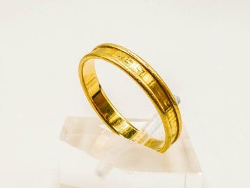 Ring - 18 karaat Geel goud, Nieuw