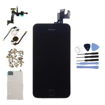 iPhone 5S Voorgemonteerd Scherm (Touchscreen + LCD +, Verzenden