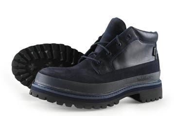 Timberland Veterboots in maat 44½ Blauw, Kleding | Heren, Timberland, Boots, Zo goed als nieuw, Verzenden